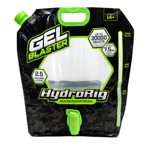HydroRig Reusable Hydration Bag (30,000 Gellet Capacity)