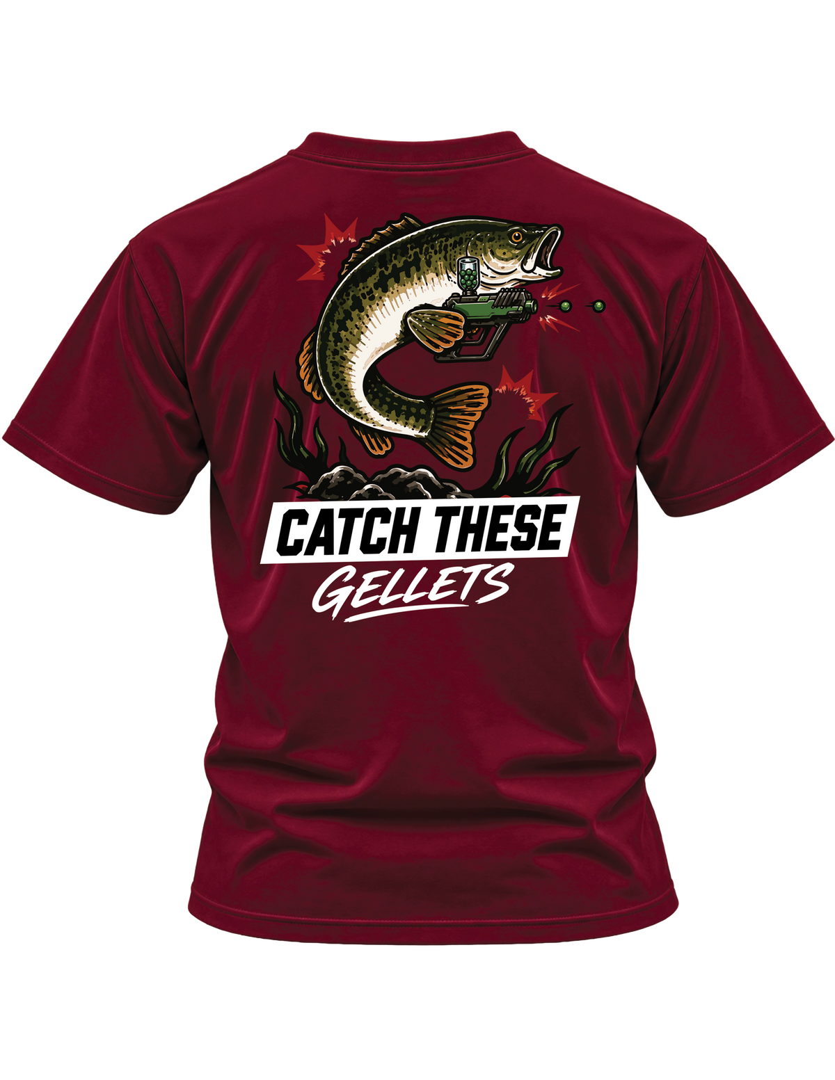 Gel Blaster "Catch These Gellets" Bass Graphic T-Shirt