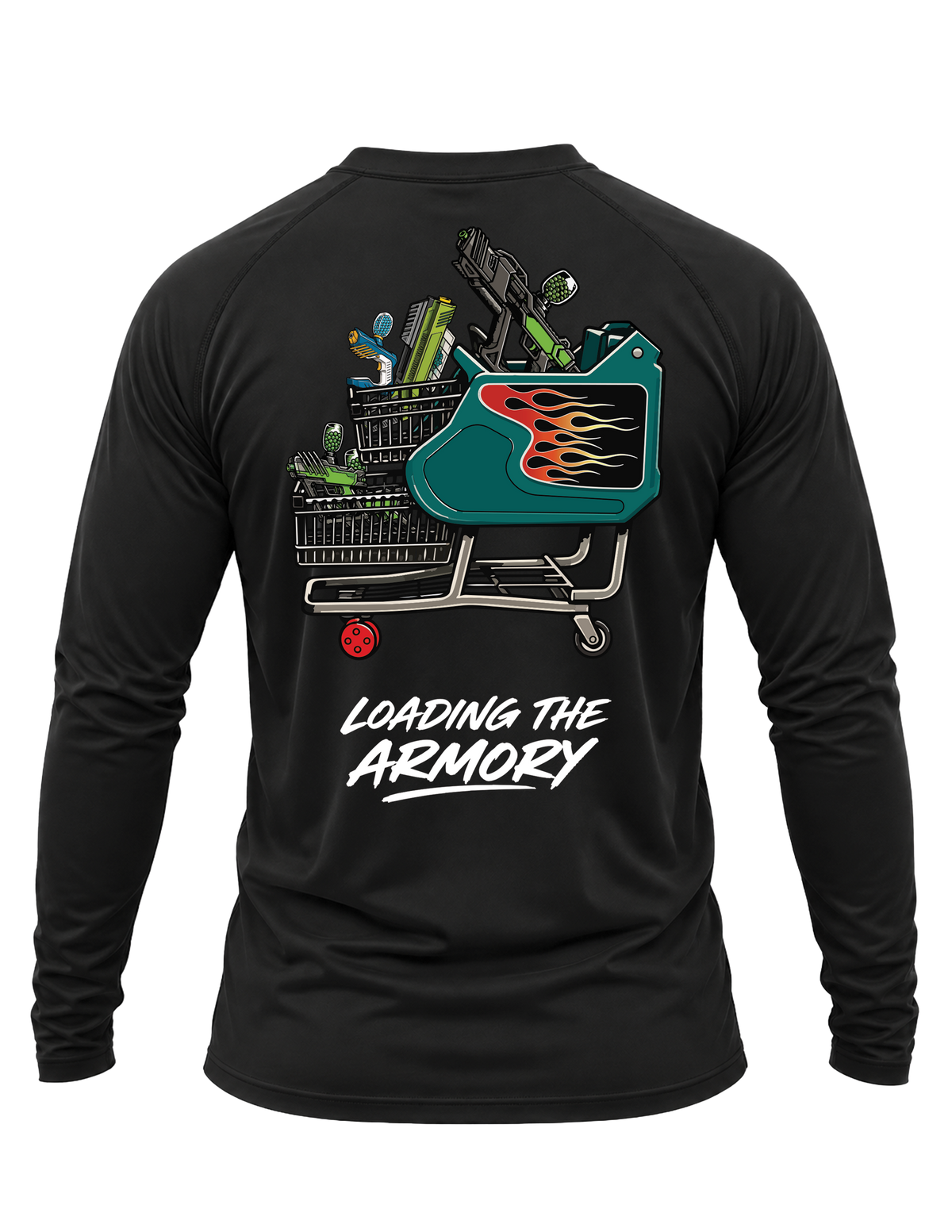 Gel Blaster "Loading The Armory" Performance Long-Sleeve Shirt