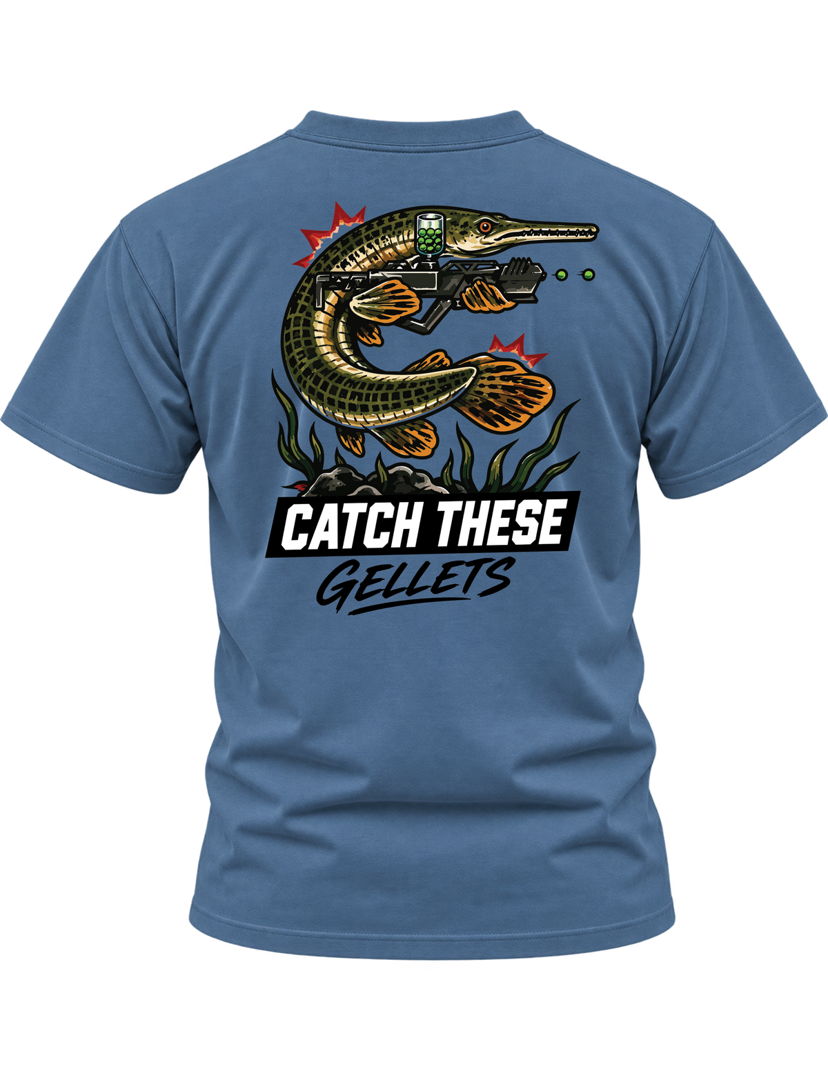 Gel Blaster "Catch These Gellets" Gar Graphic T-Shirt