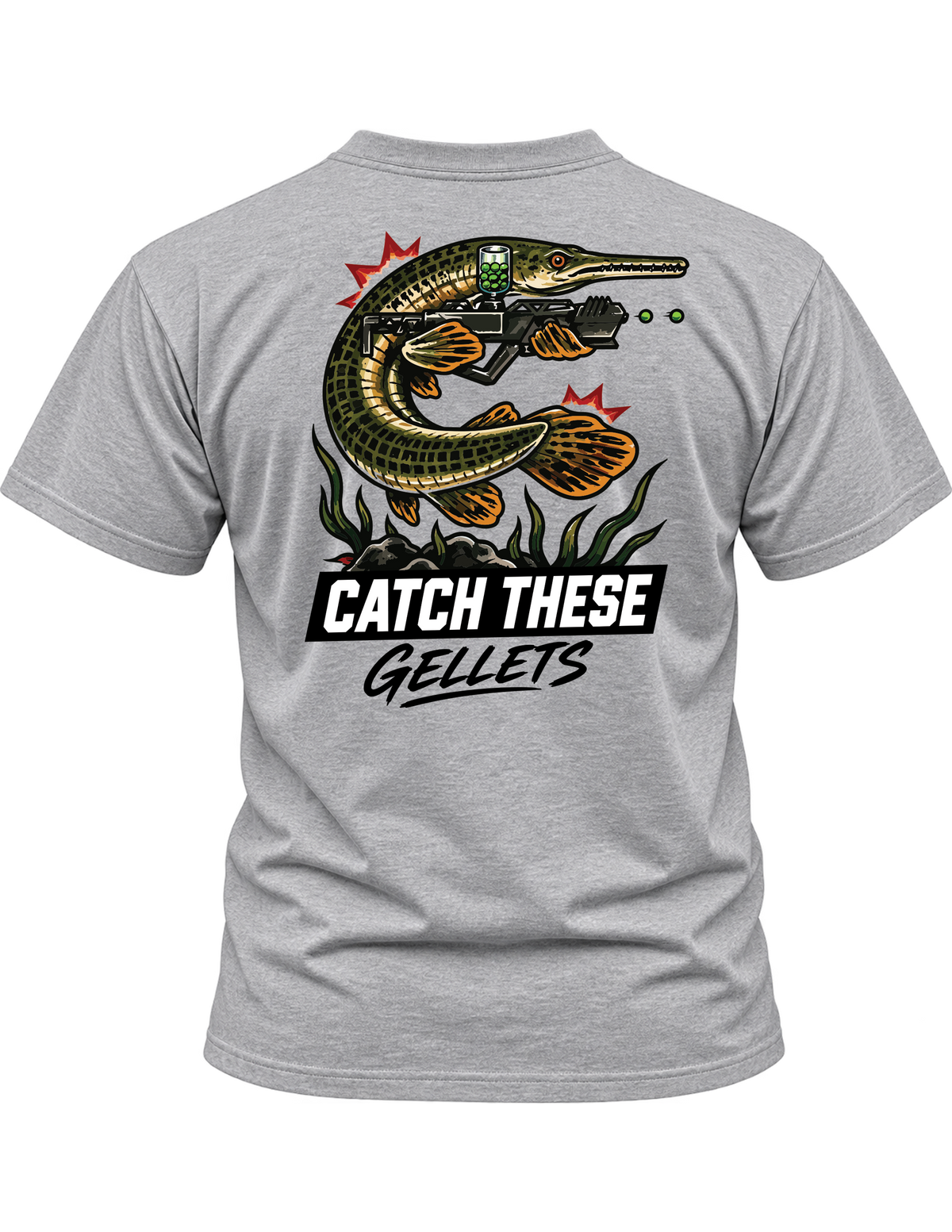 Gel Blaster "Catch These Gellets" Gar Graphic T-Shirt